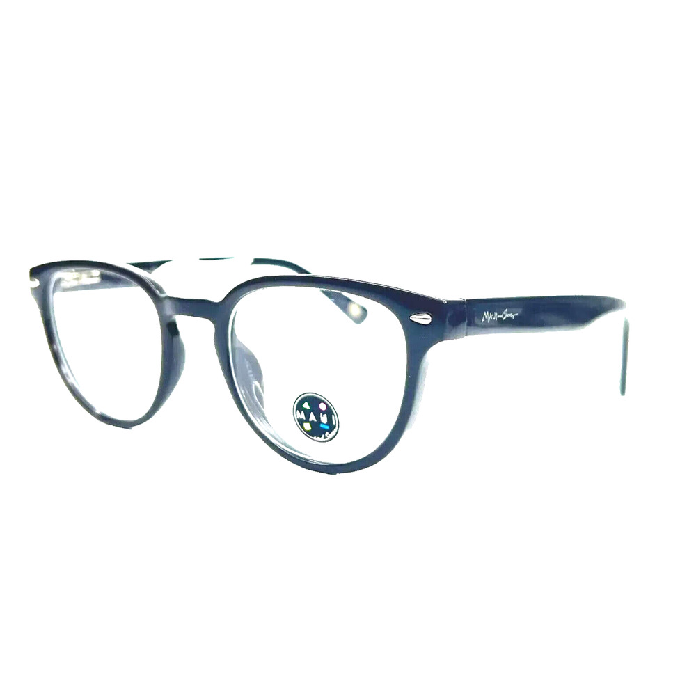 MAUI AND SONS MS500-1 BLACK SQUARE ROUNDED RX EYEGLASS FRAMES 47-20-145